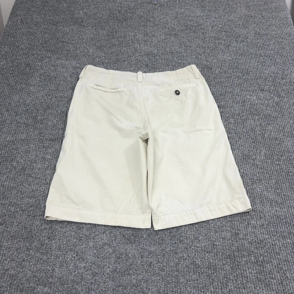 American Eagle Outfitters Shorts Mens 32 Khaki Cotton Longer Length Classic